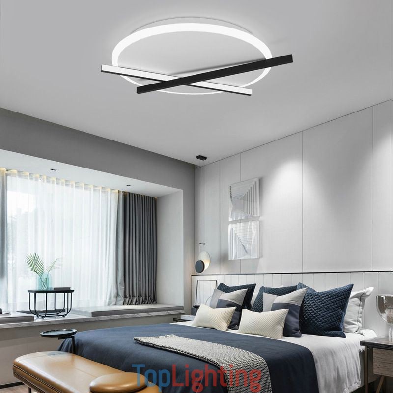 Nordic Ceiling Light Art Clock Design Ceiling Lamp