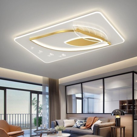 Luxury Ceiling Lamp Creative Leaf Design Ceiling Light Luxury Ceiling Lamp Creative Leaf Design Ceiling Light