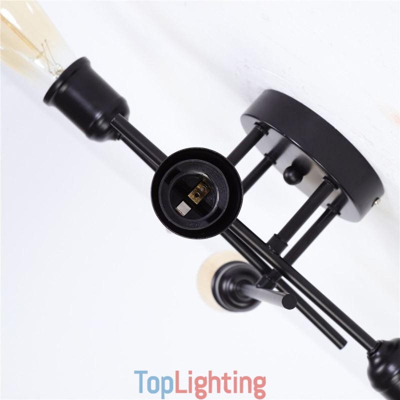 Flush Mount Ceiling Light Fixture 4 Light Socket