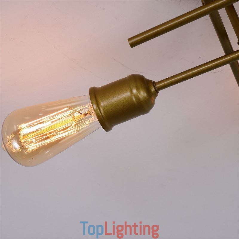 Flush Mount Ceiling Light Fixture 4 Light Socket