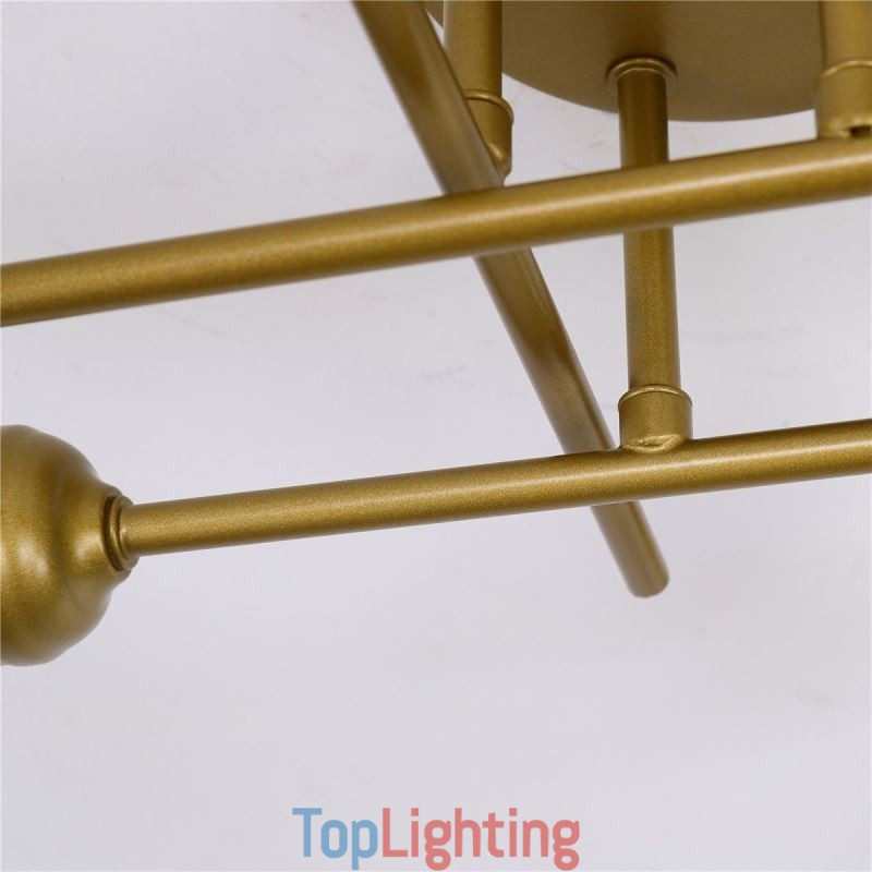 Flush Mount Ceiling Light Fixture 4 Light Socket