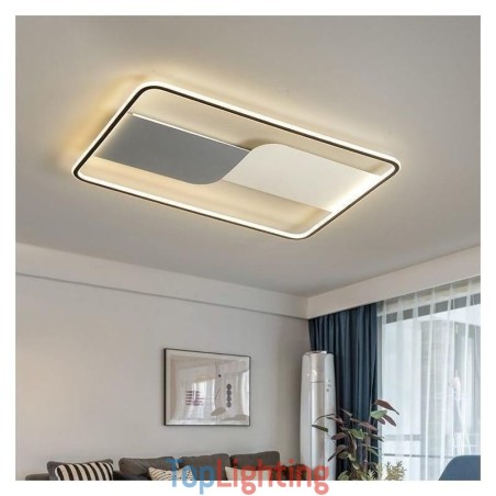 Modern Ceiling Lights Fixture Rectangular Flush Mount Ceiling Lamps 90*60cm Modern Ceiling Lights Fixture Rectangular Flush Mount Ceiling Lamps 90*60cm