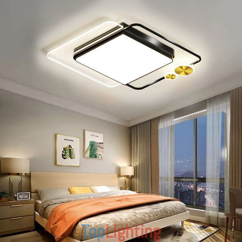 Nordic Ceiling Light Square Acrylic Flush Mount Ceiling Lighting Fixture