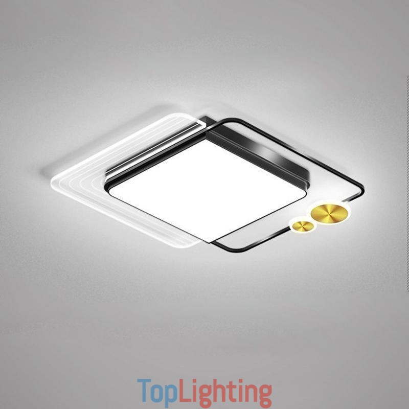 Nordic Ceiling Light Square Acrylic Flush Mount Ceiling Lighting Fixture