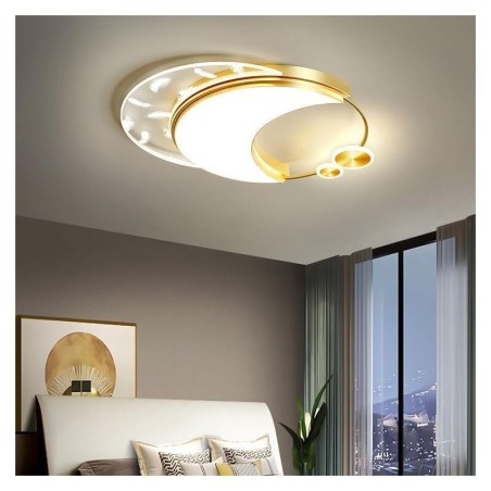 Flush Mount Modern Moon Shape Ceiling Light Flush Mount Modern Moon Shape Ceiling Light