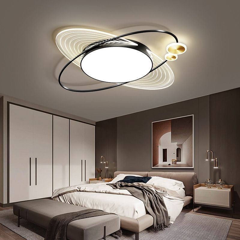 Modern Flush Mount Lighting Creative Planet Ceiling Light Fixture