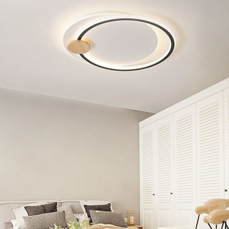Modern Flush Mount Acrylic 2 Rings Ceiling Light Fixture Modern Flush Mount Acrylic 2 Rings Ceiling Light Fixture