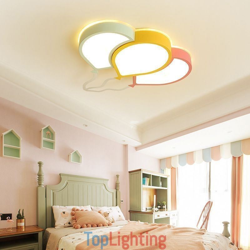 Modern Flush Mount Ceiling Light Lovely Balloon Shade Ceiling Lamp