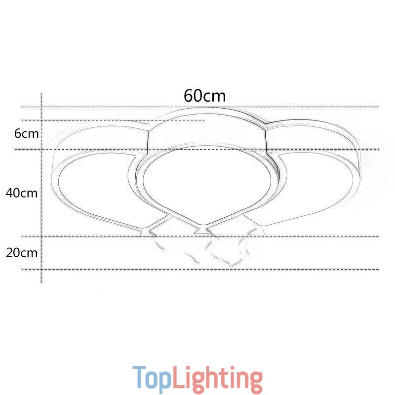 Modern Flush Mount Ceiling Light Lovely Balloon Shade Ceiling Lamp