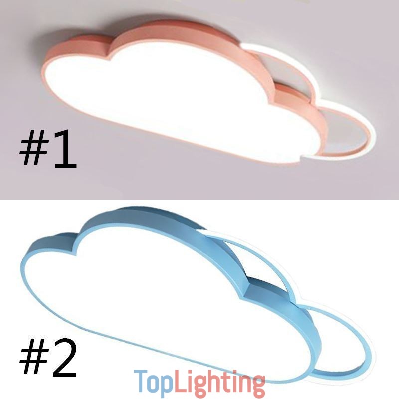 Modern Lights Cloud Shape Flush Mount Ceiling Light
