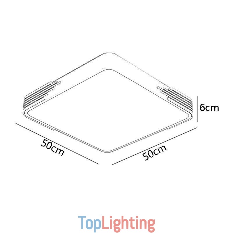 Modern Flush Mount Ceiling Light Square Ceiling Light