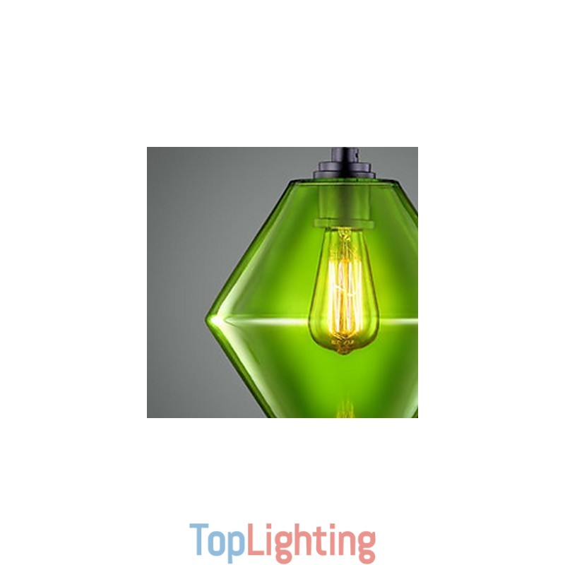 Chandelier Mini Style Modern Contemporary Glass