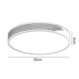 Modern Flush Mount Ceiling Light Circle Lighting Lamp