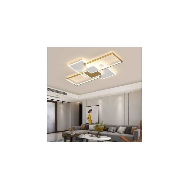 Modern Ceiling Lamp Square Acrylic Flush Mount Ceiling Lights Fixture
