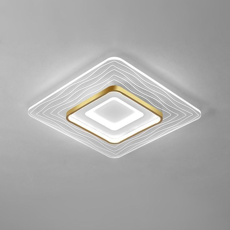 Flush Mount Ceiling Light Minimalist Acrylic Ultrathin Ceiling Lamp