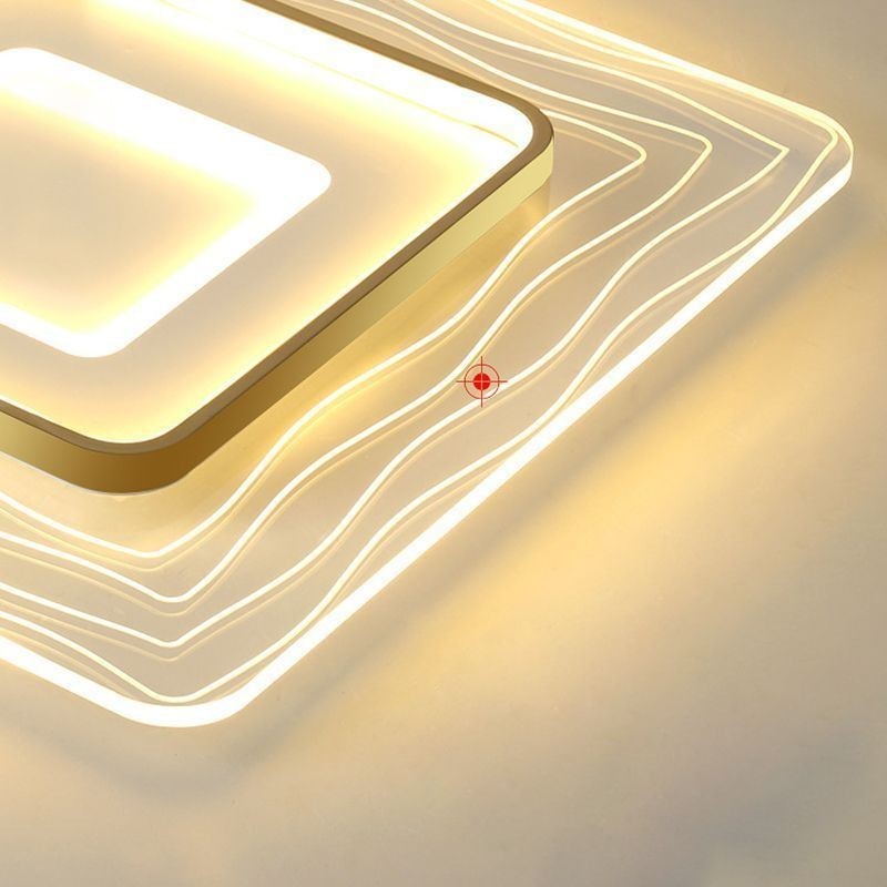 Flush Mount Ceiling Light Minimalist Acrylic Ultrathin Ceiling Lamp