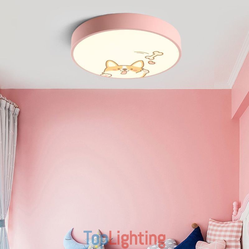 Animal Childrens Ceiling Light Cartoon Ceiling Lamp