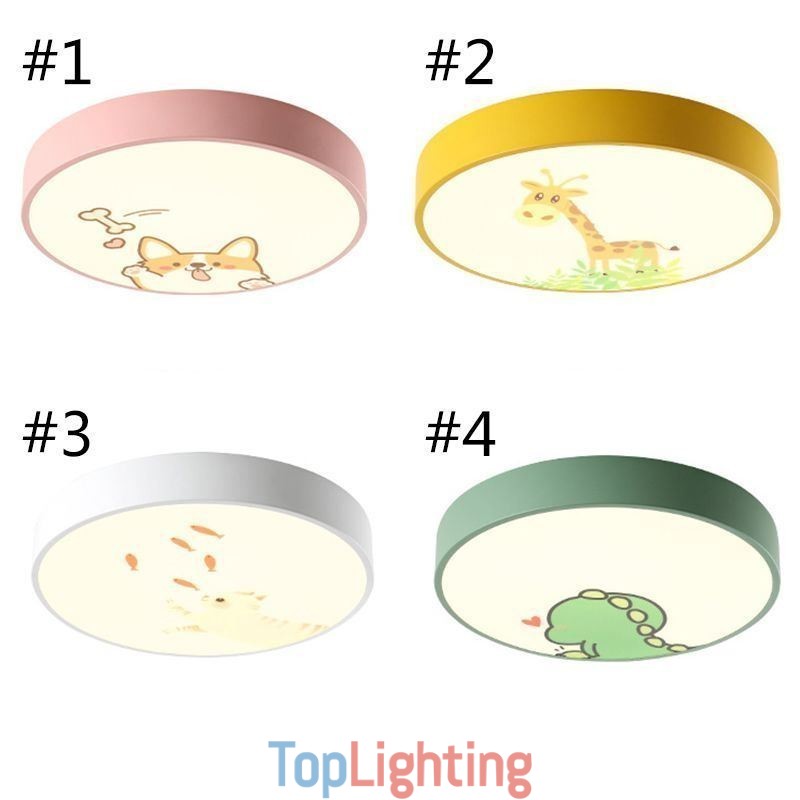 Animal Childrens Ceiling Light Cartoon Ceiling Lamp