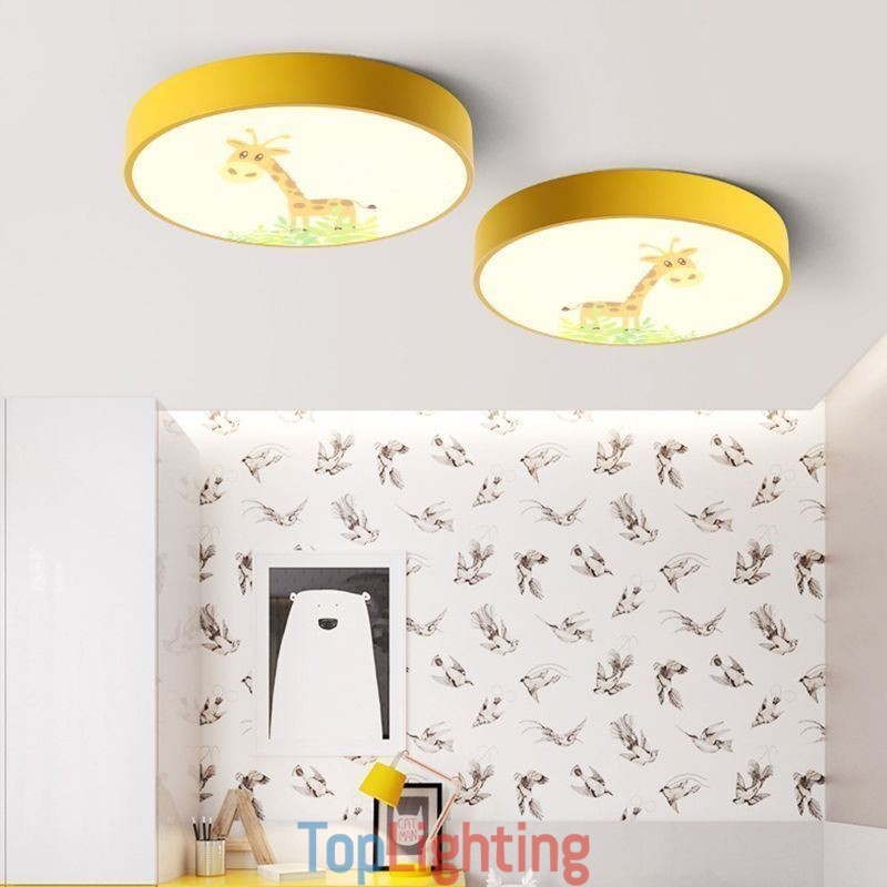 Animal Childrens Ceiling Light Cartoon Ceiling Lamp
