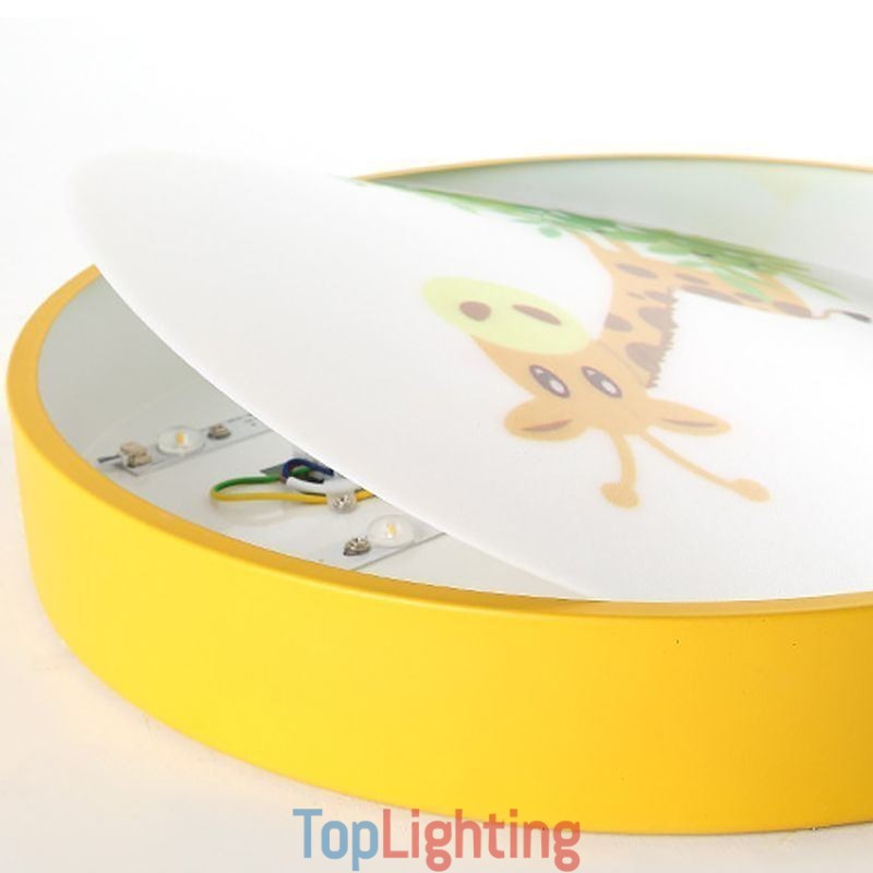 Animal Childrens Ceiling Light Cartoon Ceiling Lamp