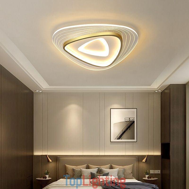 Ceiling Light Flush Mount Triangle Ceiling Lamp