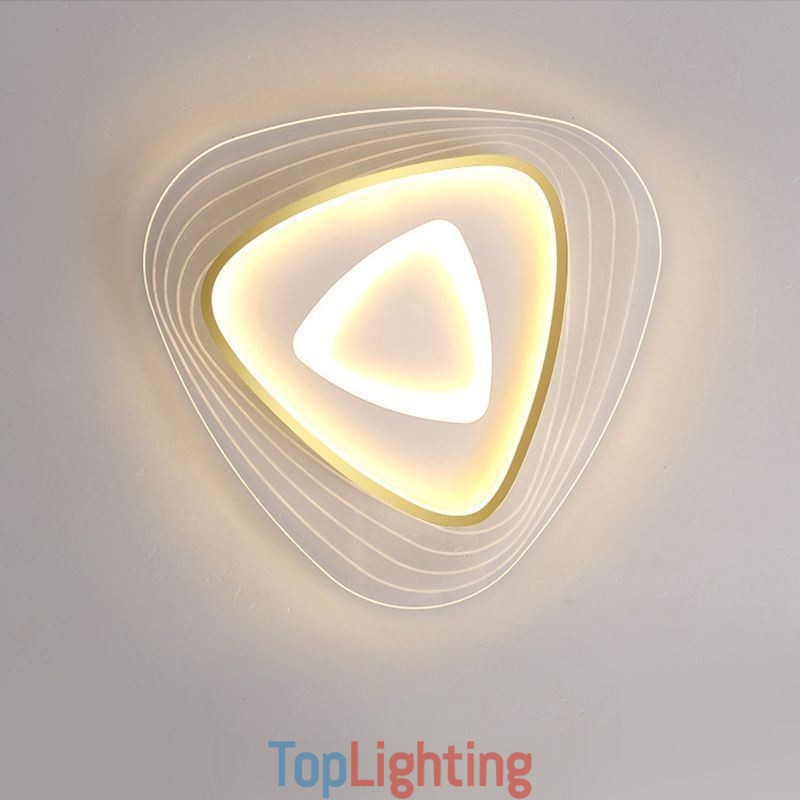 Ceiling Light Flush Mount Triangle Ceiling Lamp