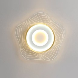 Creative Ceiling Light Modern Flush Mount Lighting Fixtures with Star Shape 36W