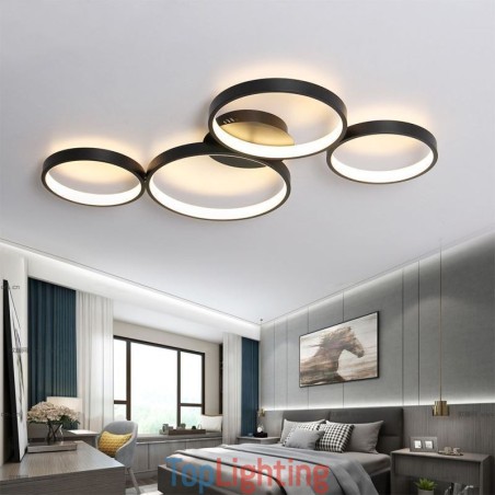 Ceiling Lamp 7200LM 4 Rings Lighting Fixture Ceiling Lamp 7200LM 4 Rings Lighting Fixture
