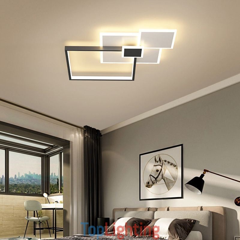 Flush Mount Square Ceiling Light Fixture