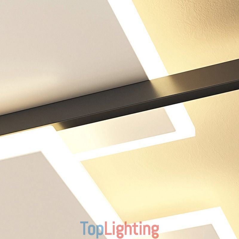 Flush Mount Square Ceiling Light Fixture