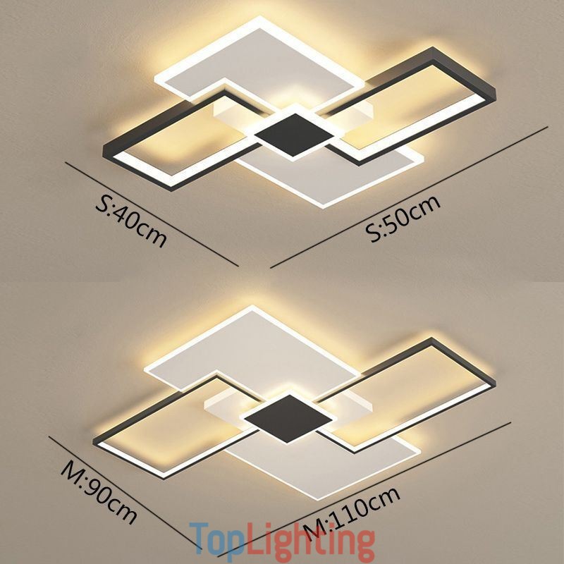 Flush Mount Square Ceiling Light Fixture