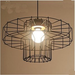 Single head Iron Chandelier Chandelier Retro Mesh