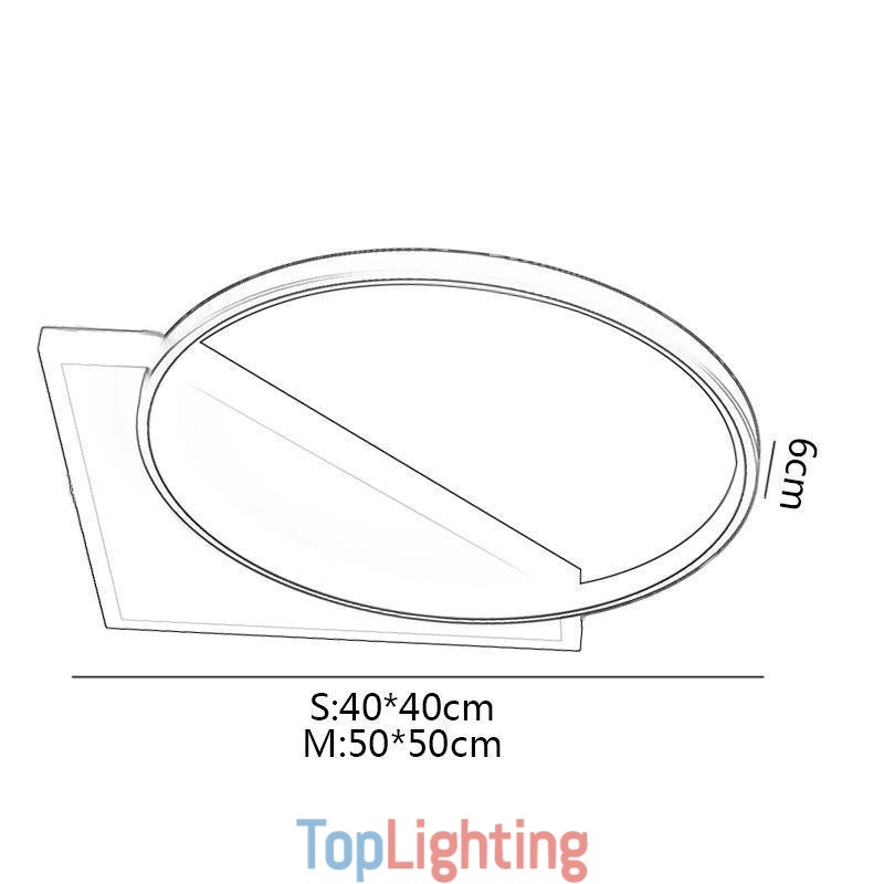 Flush Mount Modern Ceiling Light