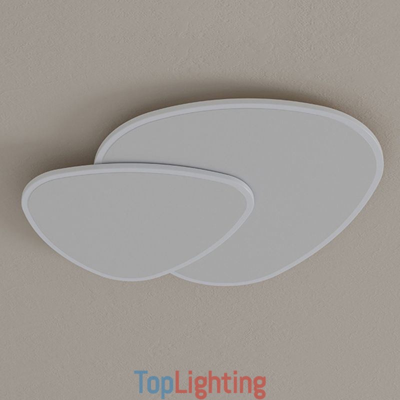 Flush Mount Double Triangle Ceiling Lighting