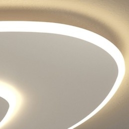 Flush Mount Double Triangle Ceiling Lighting