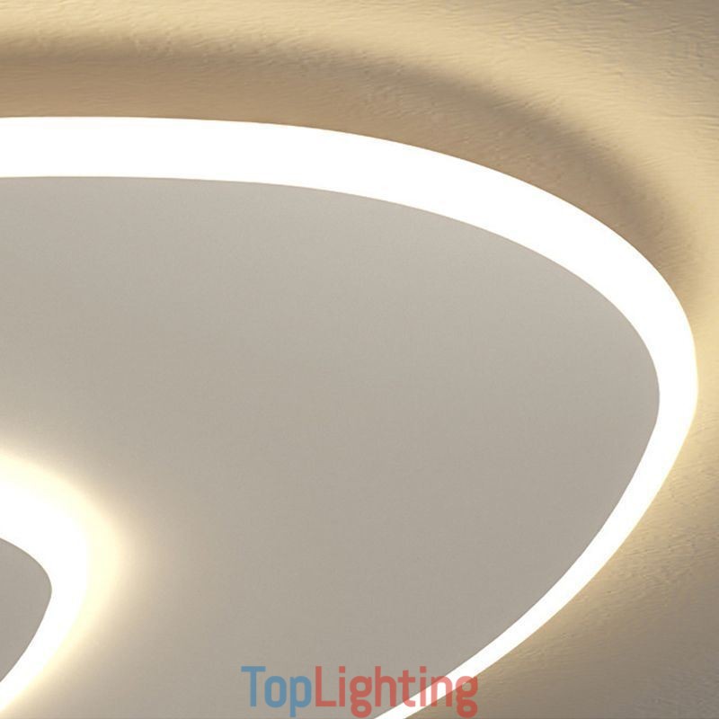 Flush Mount Double Triangle Ceiling Lighting