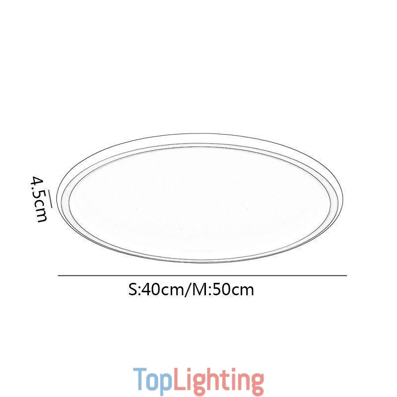 Flush Mount Ceiling Light Round Light Fixtures Tricolor Dimming