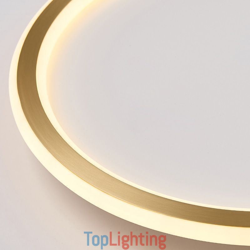 Flush Mount Ceiling Light Round Light Fixtures Tricolor Dimming