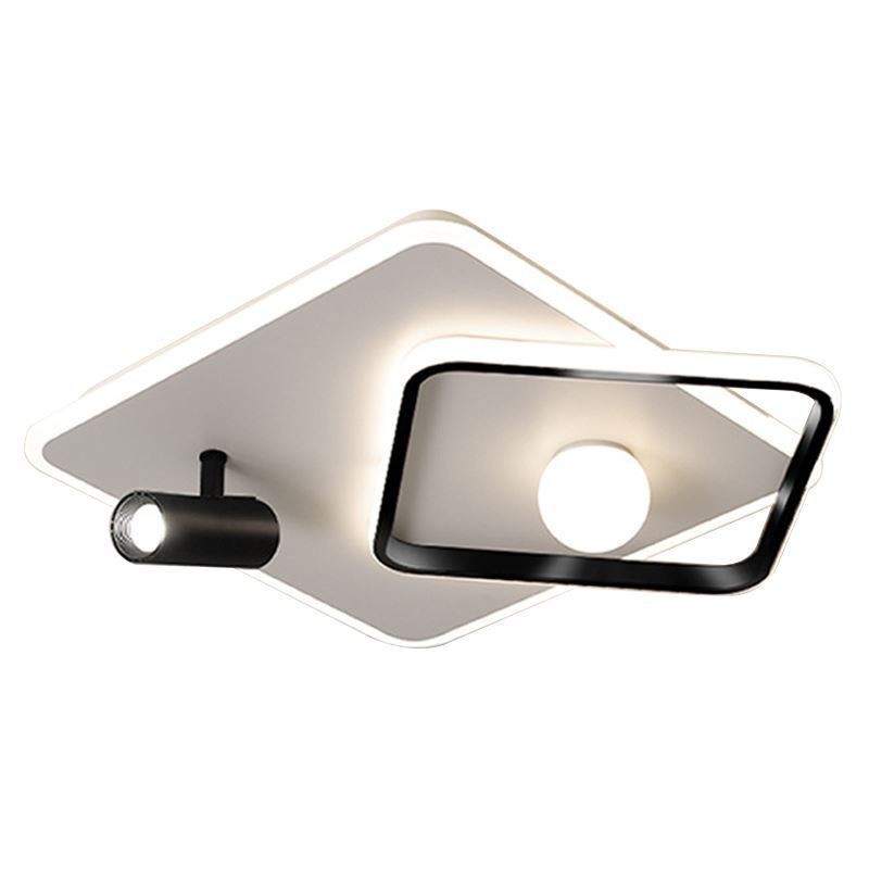 Flush Mount Acrylic Square Ceiling Light Spotlight