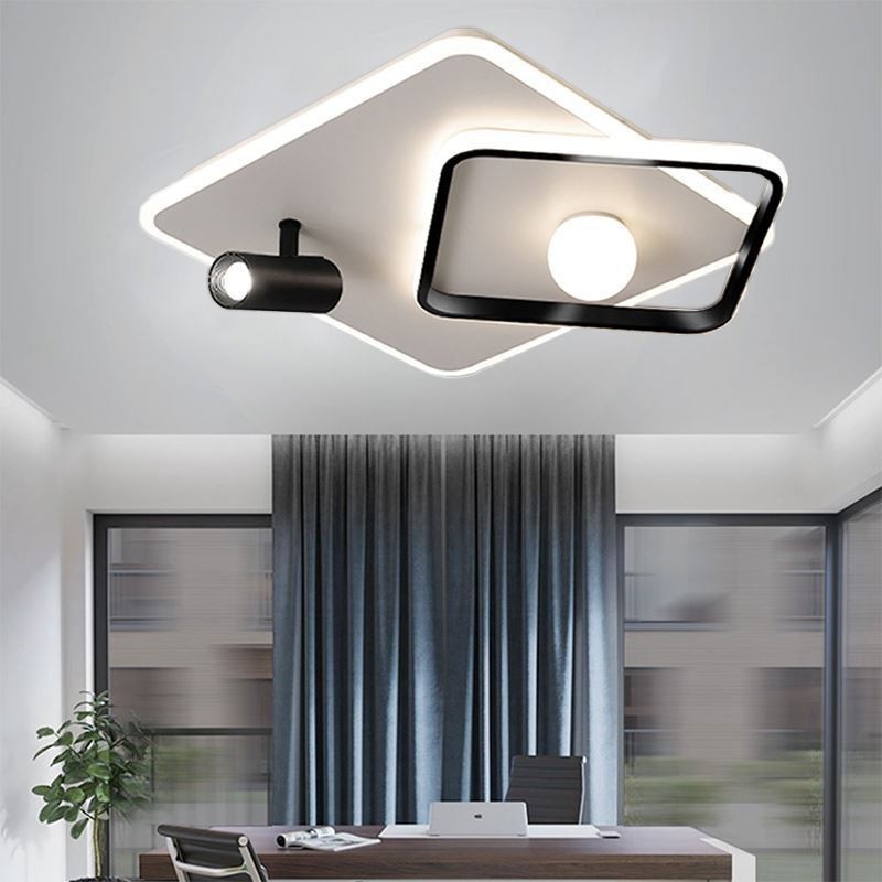 Flush Mount Acrylic Square Ceiling Light Spotlight