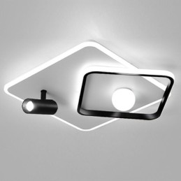 Flush Mount Acrylic Square Ceiling Light Spotlight