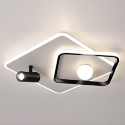 Flush Mount Acrylic Square Ceiling Light Spotlight