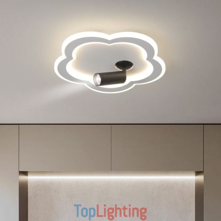 Flush Mount Acrylic Flower Shape Ceiling Light Spotlight Flush Mount Acrylic Flower Shape Ceiling Light Spotlight