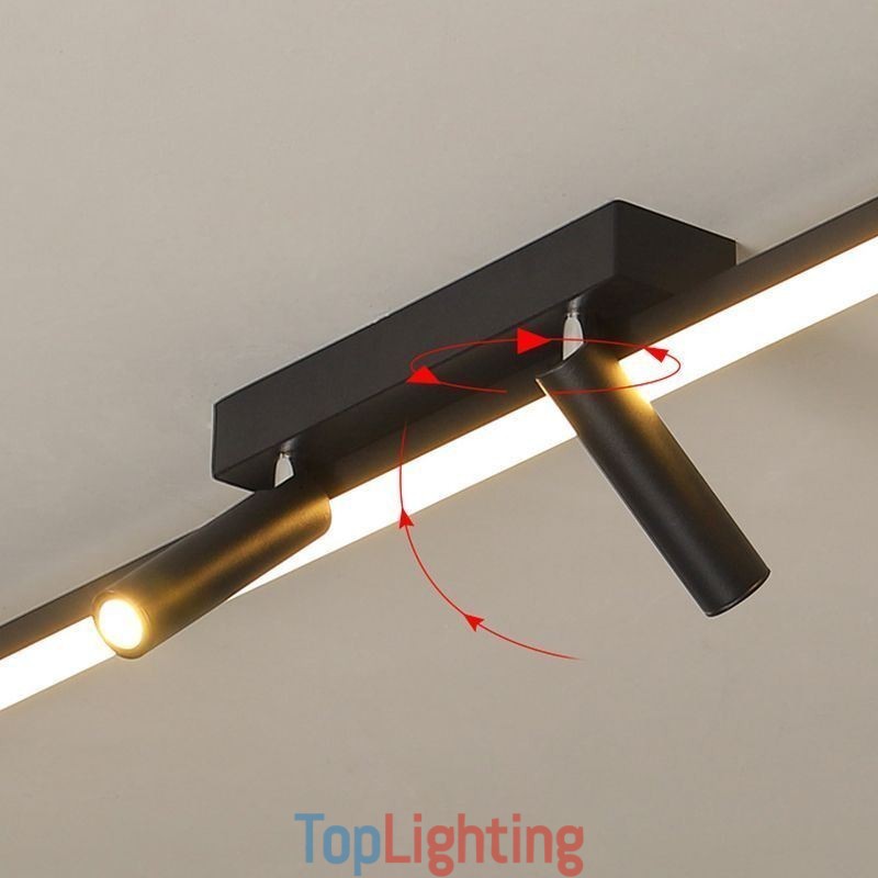 Linear Ceiling Flush Mount Acrylic Spotlight