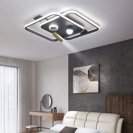 Square Flush Mount Acrylic Ceiling Light Spotlight Square Flush Mount Acrylic Ceiling Light Spotlight
