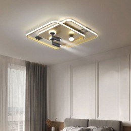 Square Flush Mount Acrylic Ceiling Light Spotlight