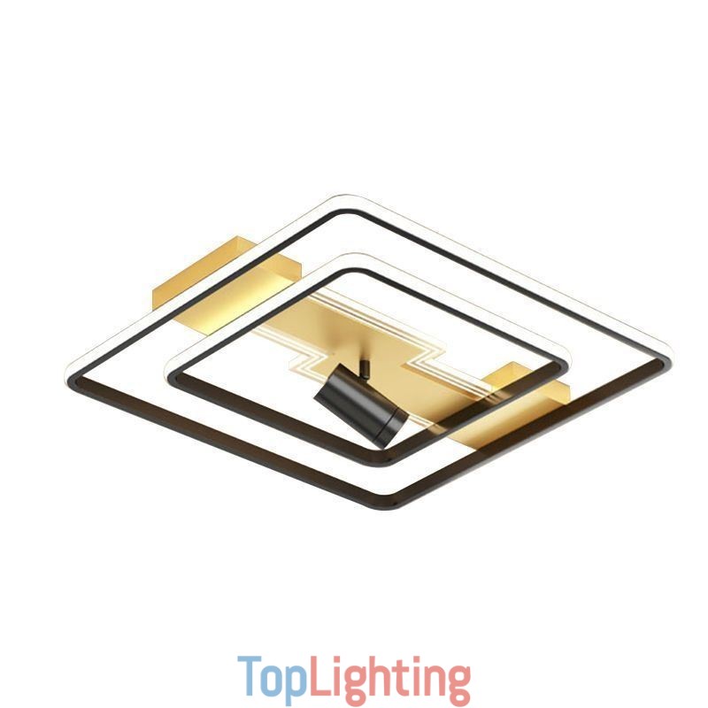 Geometric Flush Mount Acrylic Ceiling Light Spotlight