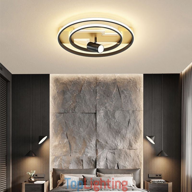 Geometric Flush Mount Acrylic Ceiling Light Spotlight