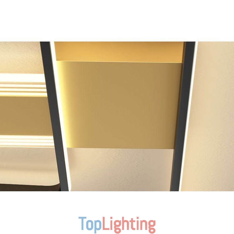 Geometric Flush Mount Acrylic Ceiling Light Spotlight