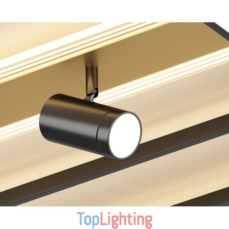 Geometric Flush Mount Acrylic Ceiling Light Spotlight